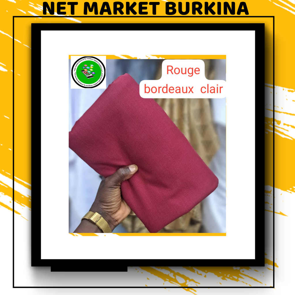 Tissus pour hommes pur coton